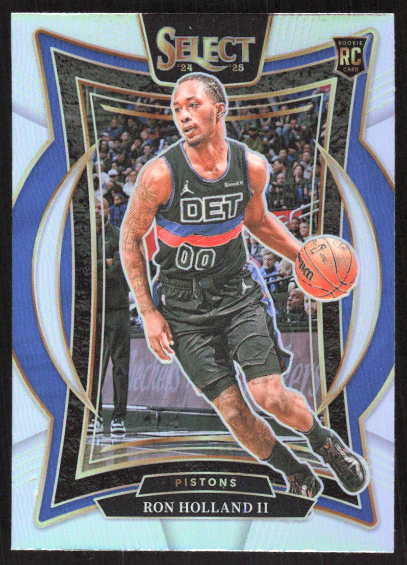3861K 2024-25 Panini Select #74 Ron Holland II Silver Prizm