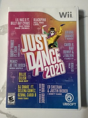 Just Dance 2020 Nintendo Wii No Manual