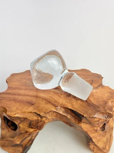 Blenko Glass #8132M Facet Clear Stopper ONLY