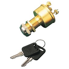 Sea-Dog Brass 3-Position Key Ignition Switch SEA-DOG LINE 420350-1 Expedited Sh