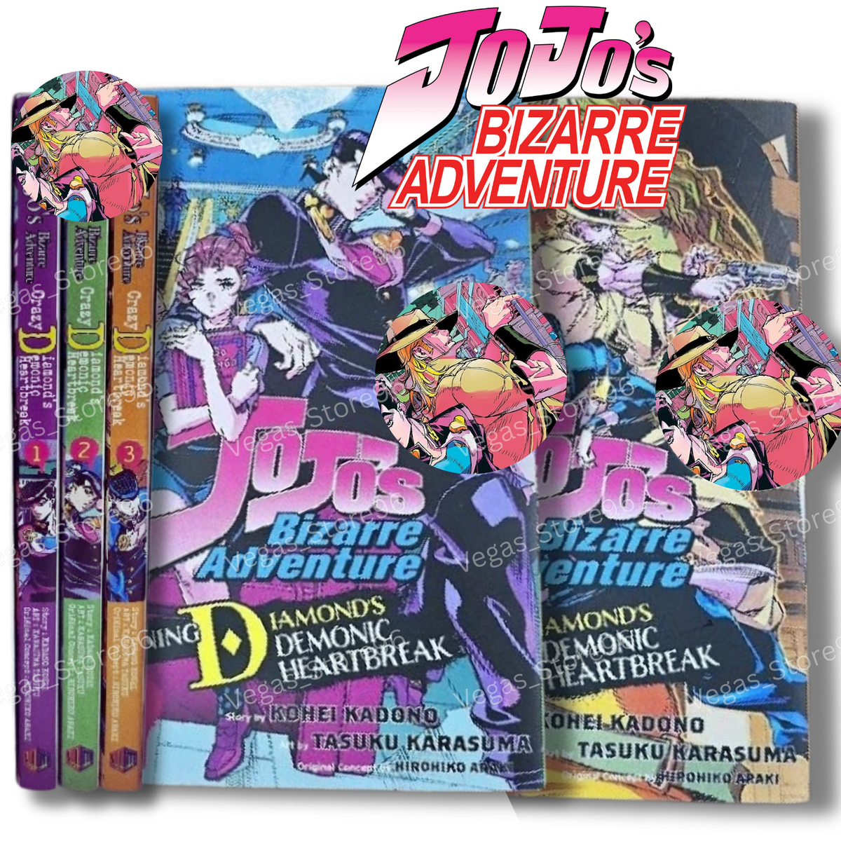 Jojo's Bizarre Adventure Crazy Diamond Demonic Heartbreak Manga