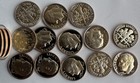 1985 S Roosevelt Copper Nickel Dimes 50 Coin Roll TONED 10c US Proof Ten-Cents — photo 1