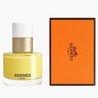 Brand New Hermes #22 Nail Polish Juane Pollen Limited 15 ml Yellow