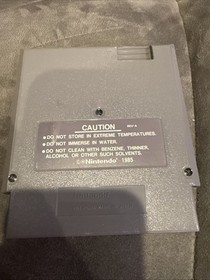 Jaws 1987 NES Nintendo Game Cart Authentic Tested & Working