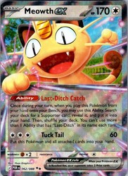 Meowth ex 062/088 Perfect Order