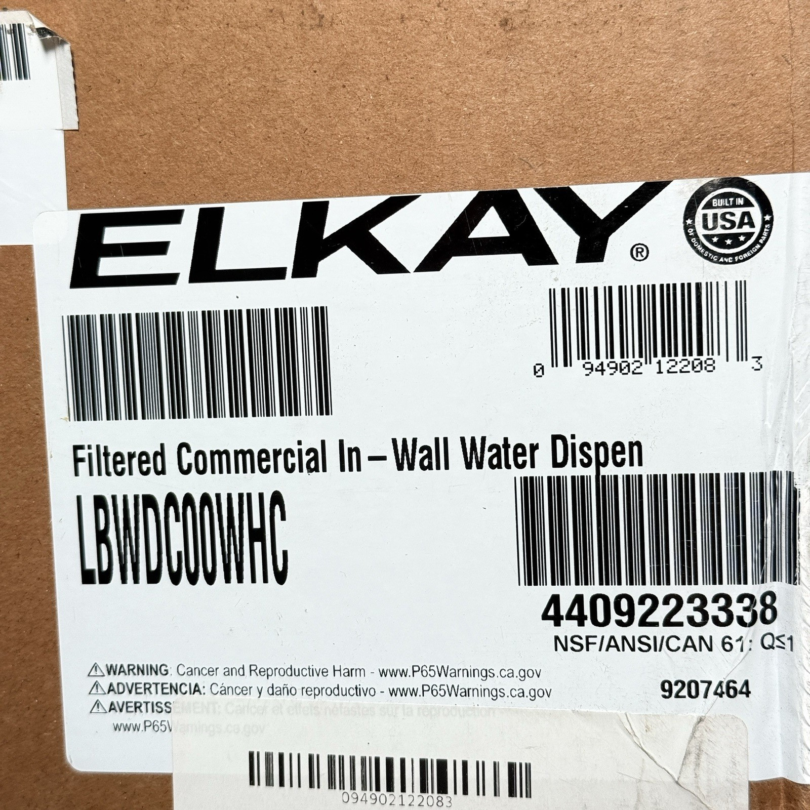Elkay LBWDC00C Liv Pro Recessed Non-Refrigerated Bottle Filling Station, Aspen