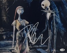 Danny Elfman Nightmare Before Christmas Signed 11x14 Photo Jack Skellington JSA