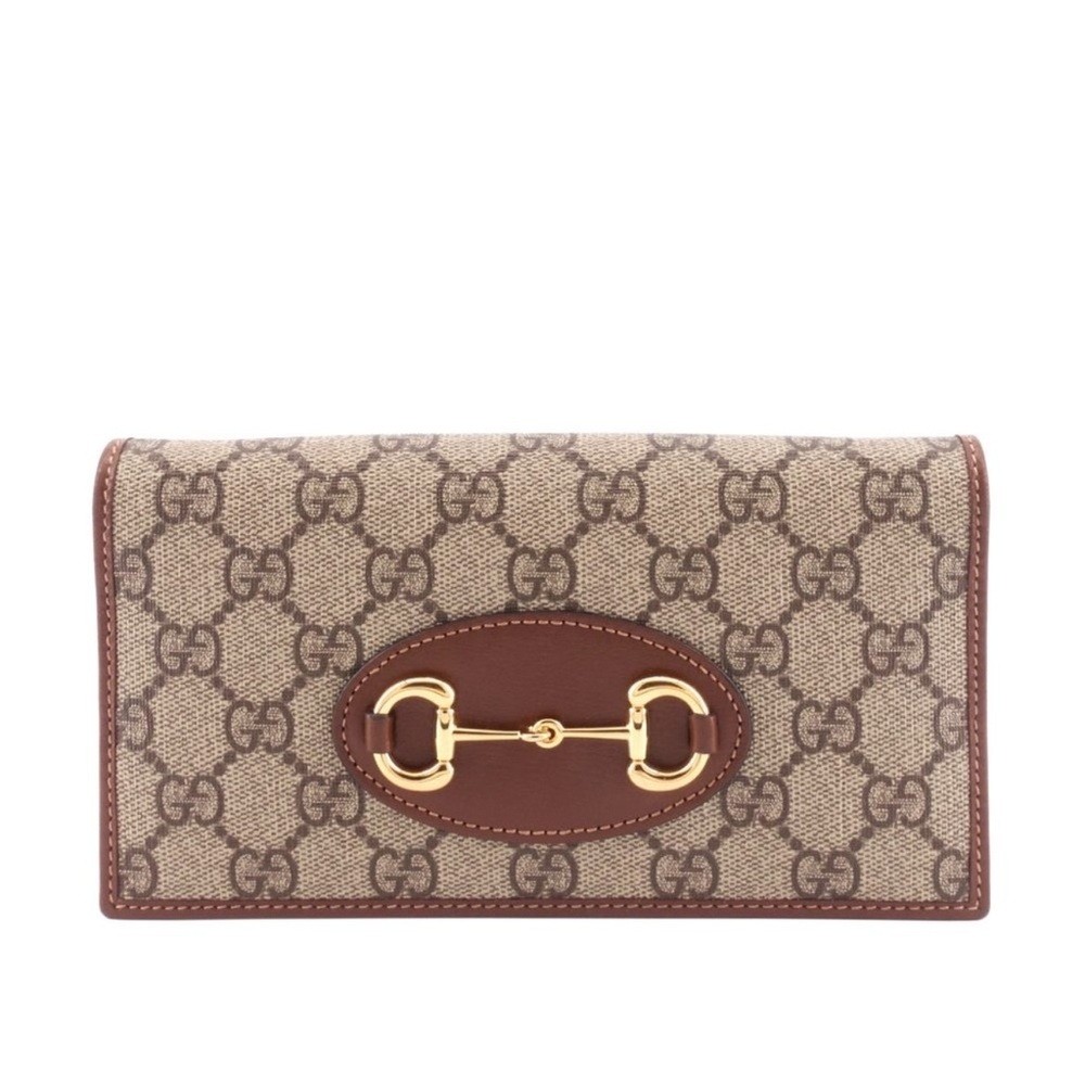 Horsebit 1955 GG Supreme Canvas Wallet On Chain Bag