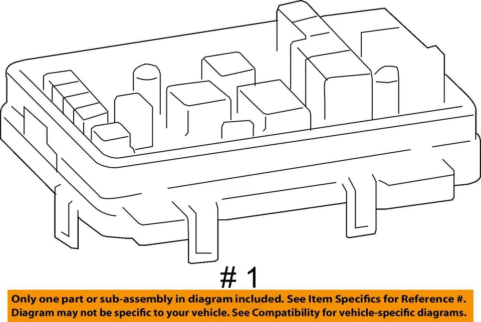Motor de caja de fusibles compatible con Saturn SKY 07-09  Foto 4 de 4