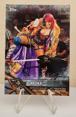 2017 Topps WWE Women's Division Matches and Moments #NXT-21 Asuka
