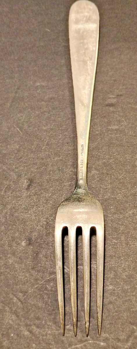 S Kirk & Son Sterling Silver REPOUSSE Dinner Fork 8