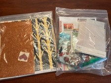 Lot Of Autumn Fall Leftover Card Scrapbook Kits READ DESCRIPTION