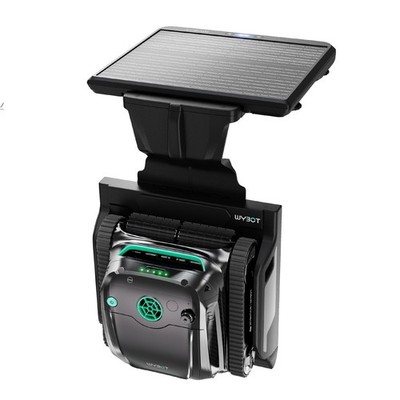 WYBOT S2 Solar Powered Pool Cleaner Robotic Automatic Pool Vacuum for Inground