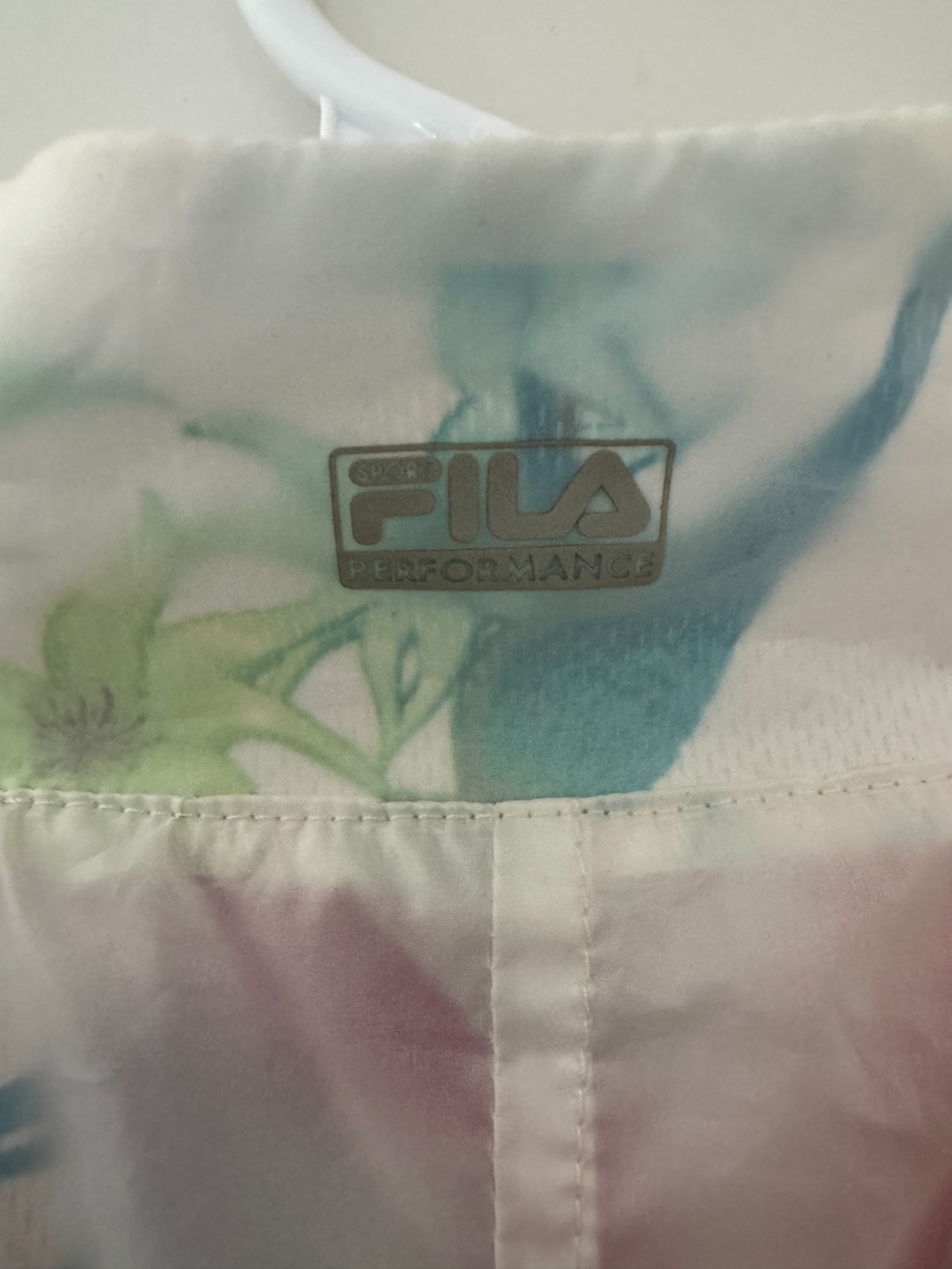 Giacca a vento FILA SPORT donna Med rosa tropicale viola zip leggera