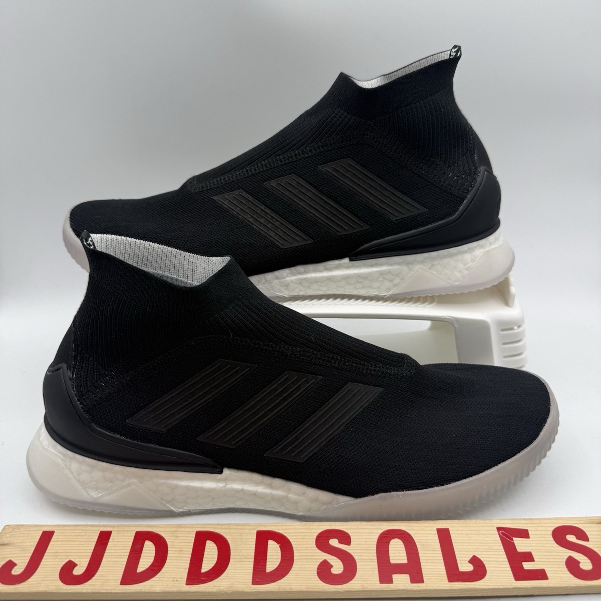 Adidas Predator Tango 18+ Turf Soccer Shoes Black White 