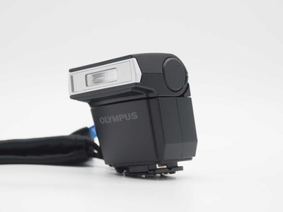 Olympus FL-LM3 Flash for E-M1, M5, M10 Mark II & III w/ Case [Near Mint] #Z6045A