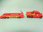 Vintage Lesney England Matchbox King Size No.8 Scammell Tractor & Trailer Laing