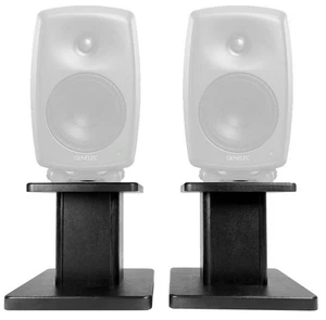 Rockville 8” Black Studio Monitor Speaker Stands For Genelec 8330A Monitors