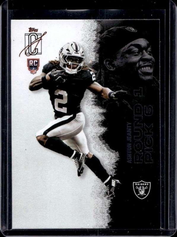 2025 Topps Signature Class Ashton Jeanty RC #102 Raiders Rookie