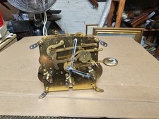 PERIVALE English chiming mantle clock movement works three train Westminster