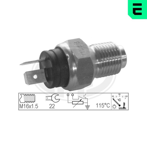 ERA KüHlmittel Wasser Temperatur Sensor 330314 FüR Punto Croma Lancia Fiat Bus 1-image