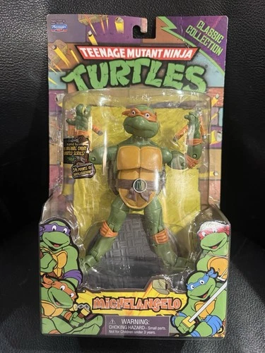 Teenage Mutant Ninja Turtles Classic Collection 1988 Michelangelo Action Figure
