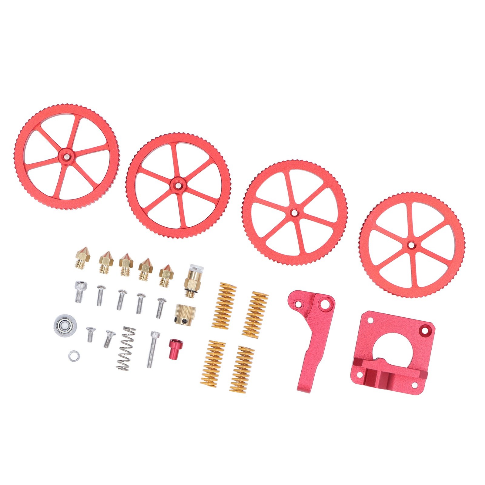 3D-Drucker-Extruder-Set Aluminiumlegierung Messing Upgrade-Teile - Bild 4