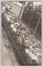 Postcard - Manitou Scenic Incline - Mt Manitou RPPC
