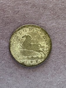 1777 1/12 THALER GERMANY- BRUNSWICK WOLFENBUTTEL