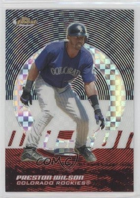 2005 Topps Finest X-Fractor /250 Preston Wilson #118 6m1