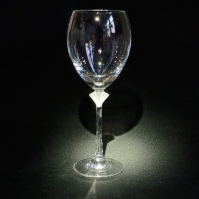 MARC AUREL MXR3 WATER GLASS, Frosted Lead Crystal, 8 1/8'', Made in Germany