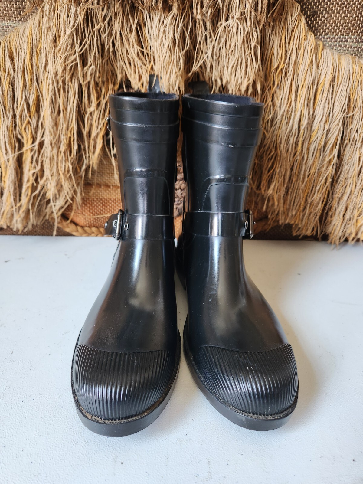 coach lester rain boots