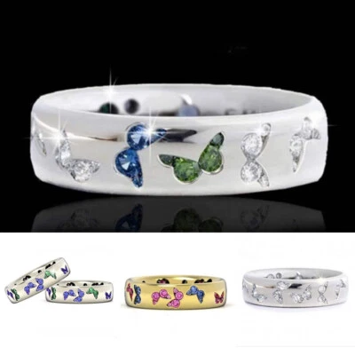 Anelli Eleganti Per Donna Anello In Argento 925 Con Farfalla Regalo Con ☆