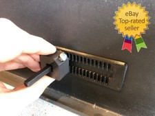 Jig for straight Letter number Stamp - Punch Aligner Frame Guide Mount up to 8mm