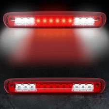 For 07-13 Chevy Silverado GMC Sierra Red Lens LED 3rd Brake Light Cargo Lamp