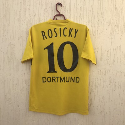 Borussia Dortmund football shirt 2002 2003 BVB ROSICKY 10 jersey