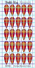  25 Fireforge Games Byzantine Shield Decals by Battle Flag (Set Number 2)