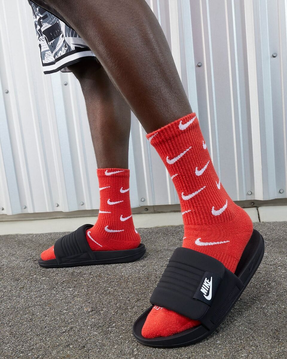 New Nike Offcourt Adjust Slides Slippers Shoes Black (DQ9624-001