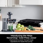 Ninja NeverClog Kaltpresse Entsafter COJC155 mit Saftkrug & 40 Unzen Zellstoffbehälter -