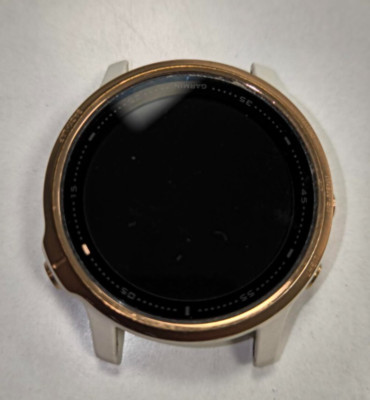 For Garmin Fenix 6S Sapphire LCD Screen + Main Shell (Rose Gold + Gray)