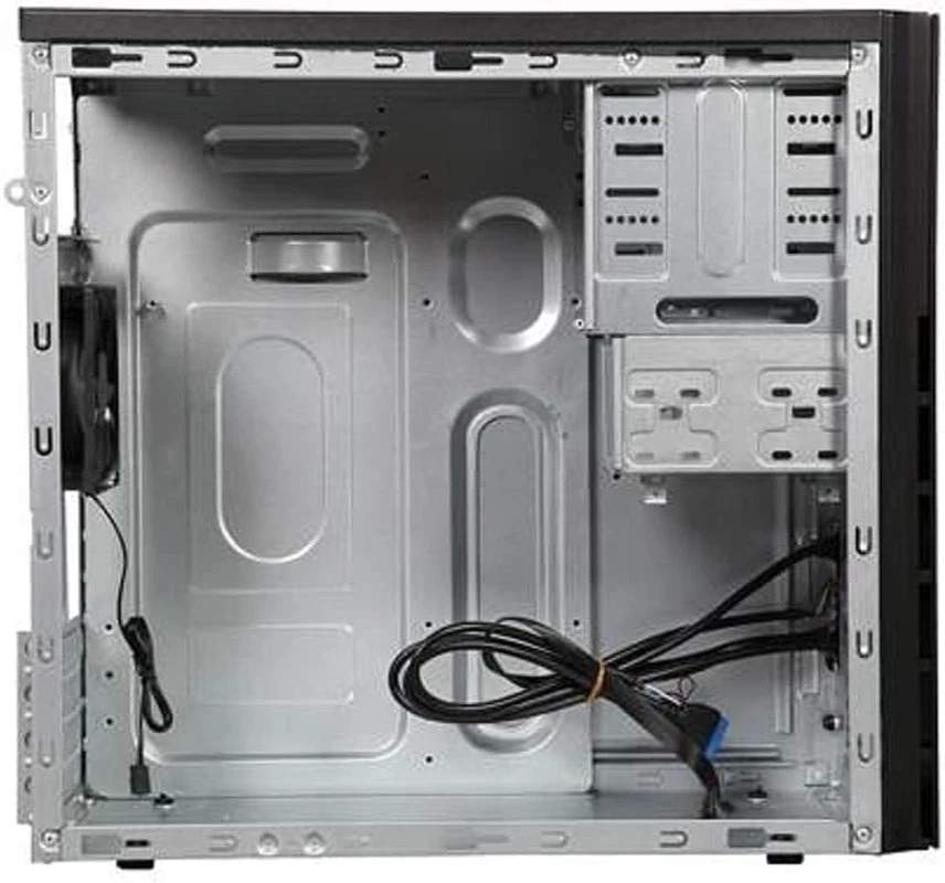 VSK3000E-U3_US SGCC Steel Black Mini Tower Case, Micro ATX - Image 4 of 4