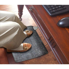Foot Warmer Carpeted Heated Floor Mat Portable Space Heater 250 BTU Cozy Toes