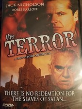 The Terror A Francis Ford Coppola DVD Jack Nicholson Boris Karloff FREE SHIPPING