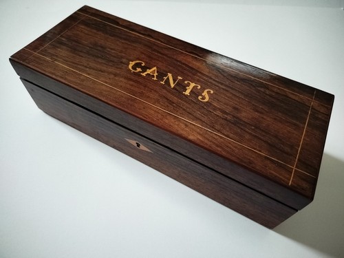 Rare 18th century French Gloves tea caddie box from prominent estate - Picture 6 of 6