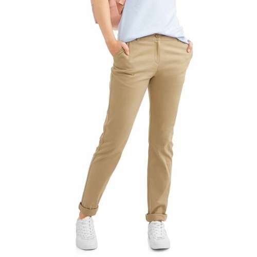 Juniors Khaki School Uniform Stretch 