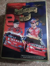 NASCAR Dale Earnhardt Jr/Jeff Gordon 2002 Collector Tin Slick 50 The Outlaw