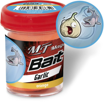 Zebco Quantum Magic Trout Trout Bait Orange Knoblauch 50g Forelle Tremarella