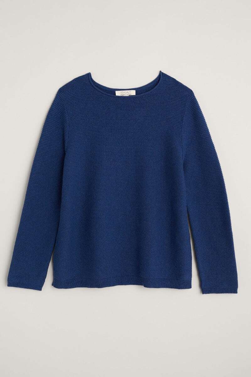 Seasalt Women's Jumper blue Makers Cotton Jumper Regular Yacht eBay