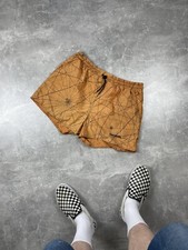 Reebok Vintage 90s Sand Art Beach Sportswear Shorts Polyester Size M