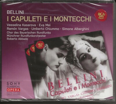 BELLINI I Cauletit E I Montecchi 3 cd set sealed mint 2017 (1997) Roberto Abbado